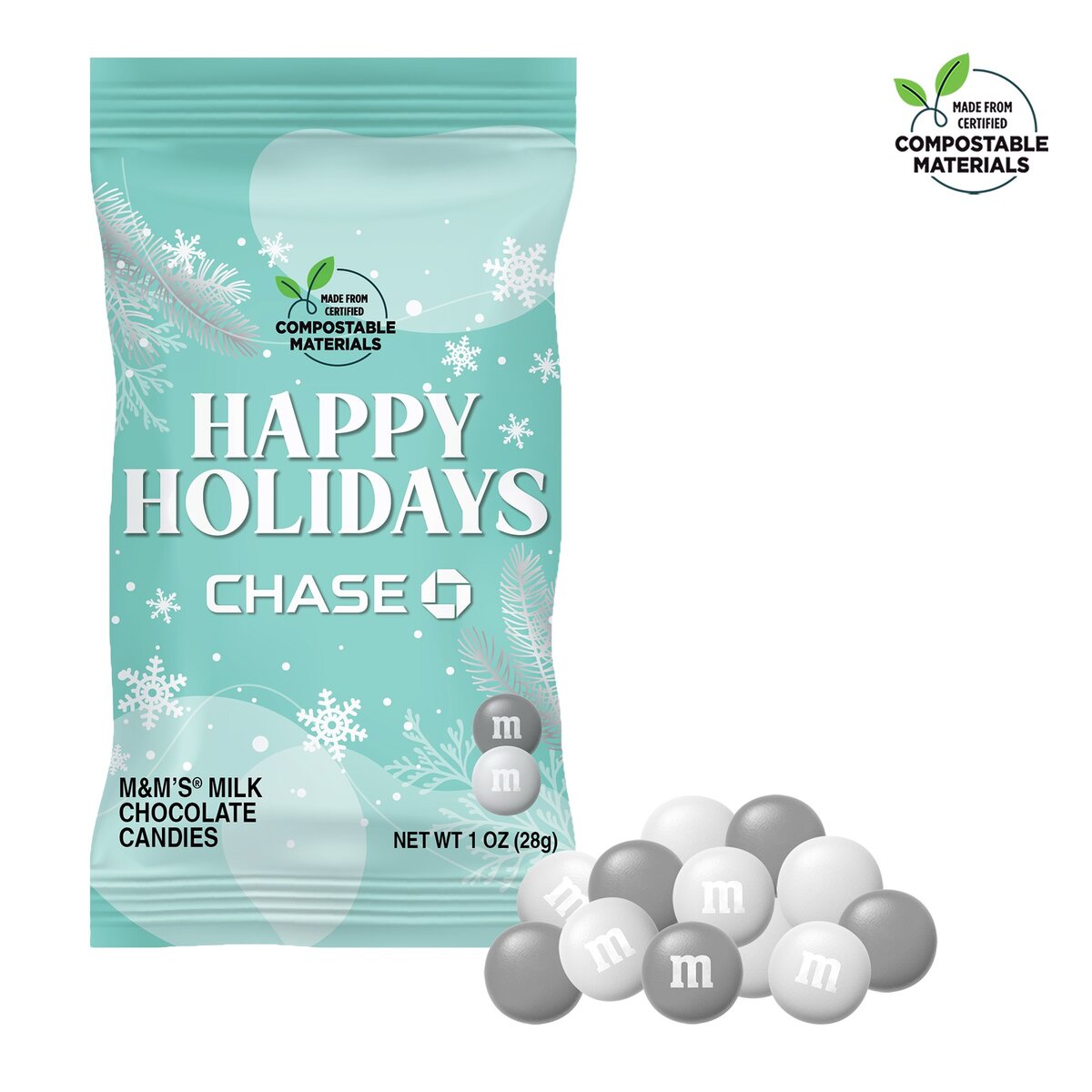 NC Custom M&M'S ECO-Digibag decoration example